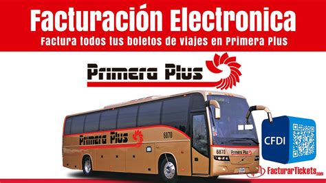 facturacion autobuses primera plus